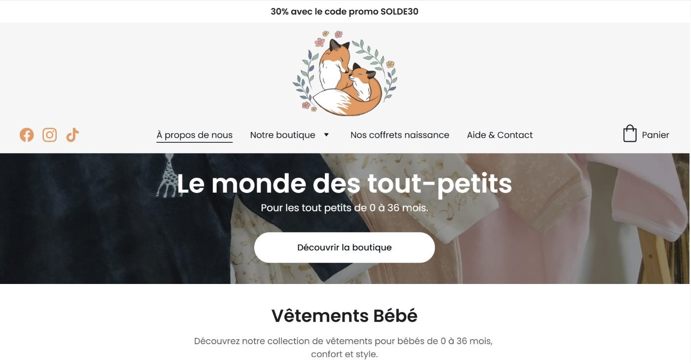 Site Le Monde des Tout Petits